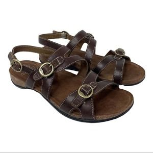 Dansko Women's Jameson Sandal Chocolate Size EU(38) US(7.5/8)